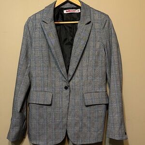 DOLLHOUSE Checkered Tailored Blazer